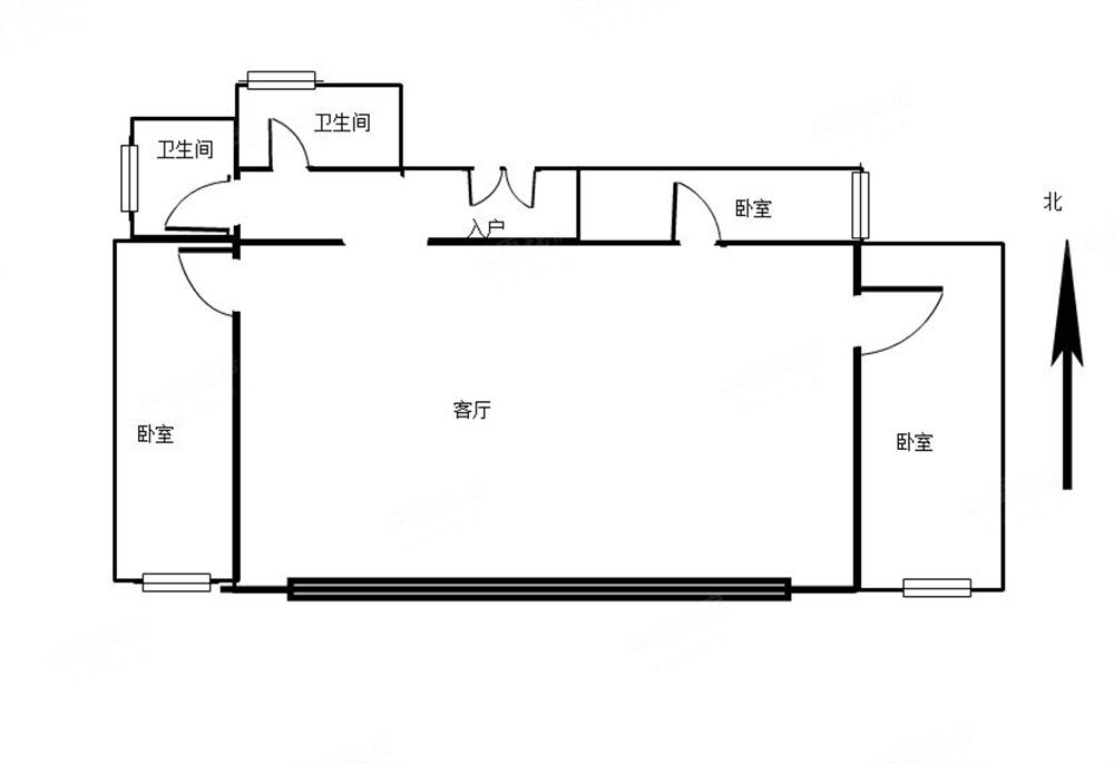 石厦学校 安静舒适南向2房 红本在手诚心出售