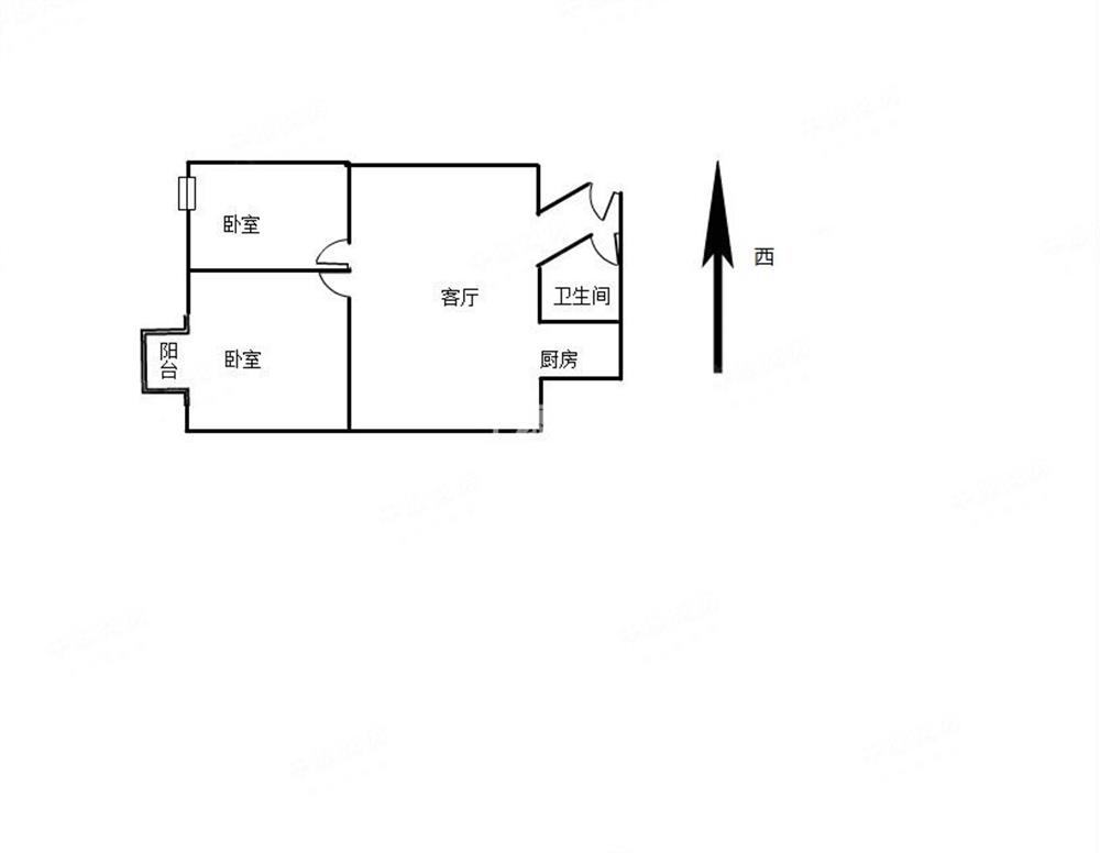 皇都广场  实用两房 住宅性质 租金高 福田CBD地段