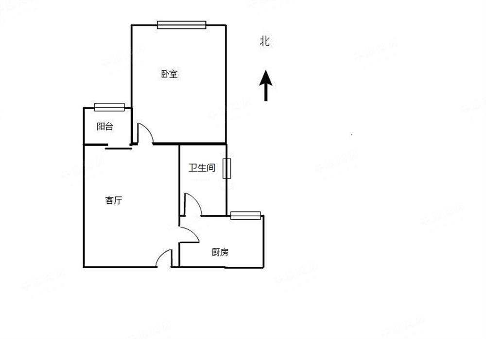 裕康时尚名居 精装修 1房1厅 家私齐全 看房方便