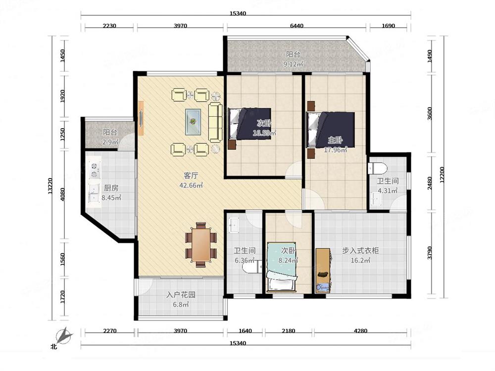 新盘放卖 全新毛坯 大四房 业主急售 有钥匙 随时可看