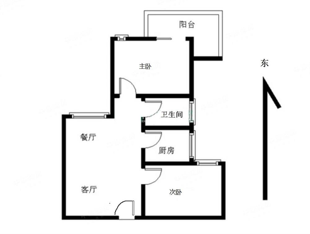 带海滨实验学区 阳光里雅居 南山地铁口 精装2房 高拓展空间