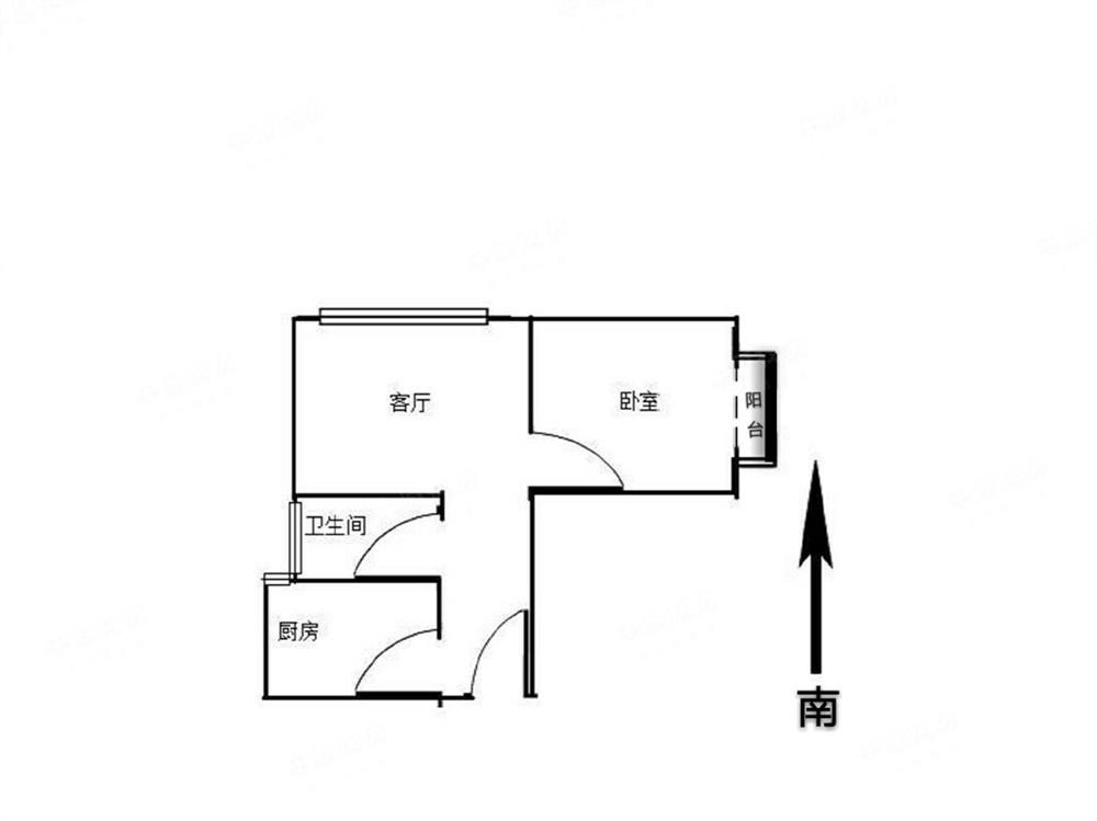 南山 四达大厦 刚需小户型精装一房 近地铁口 南二外学府中学