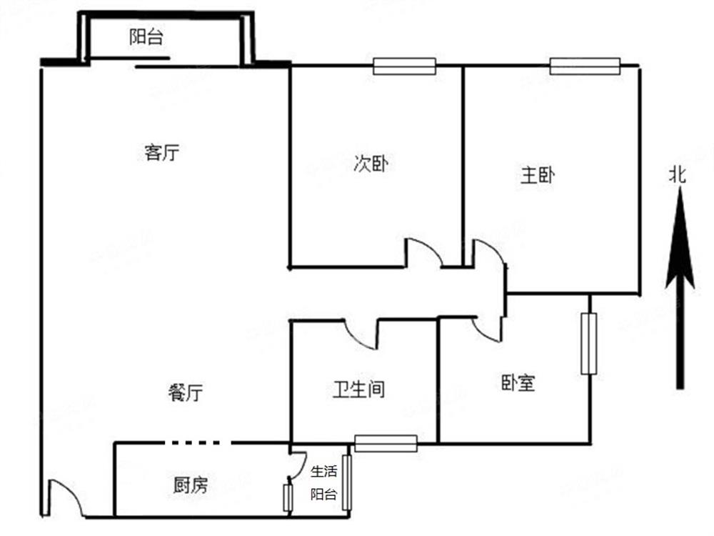 信和自由广场 邻地铁口 生活配套完善 交通便利